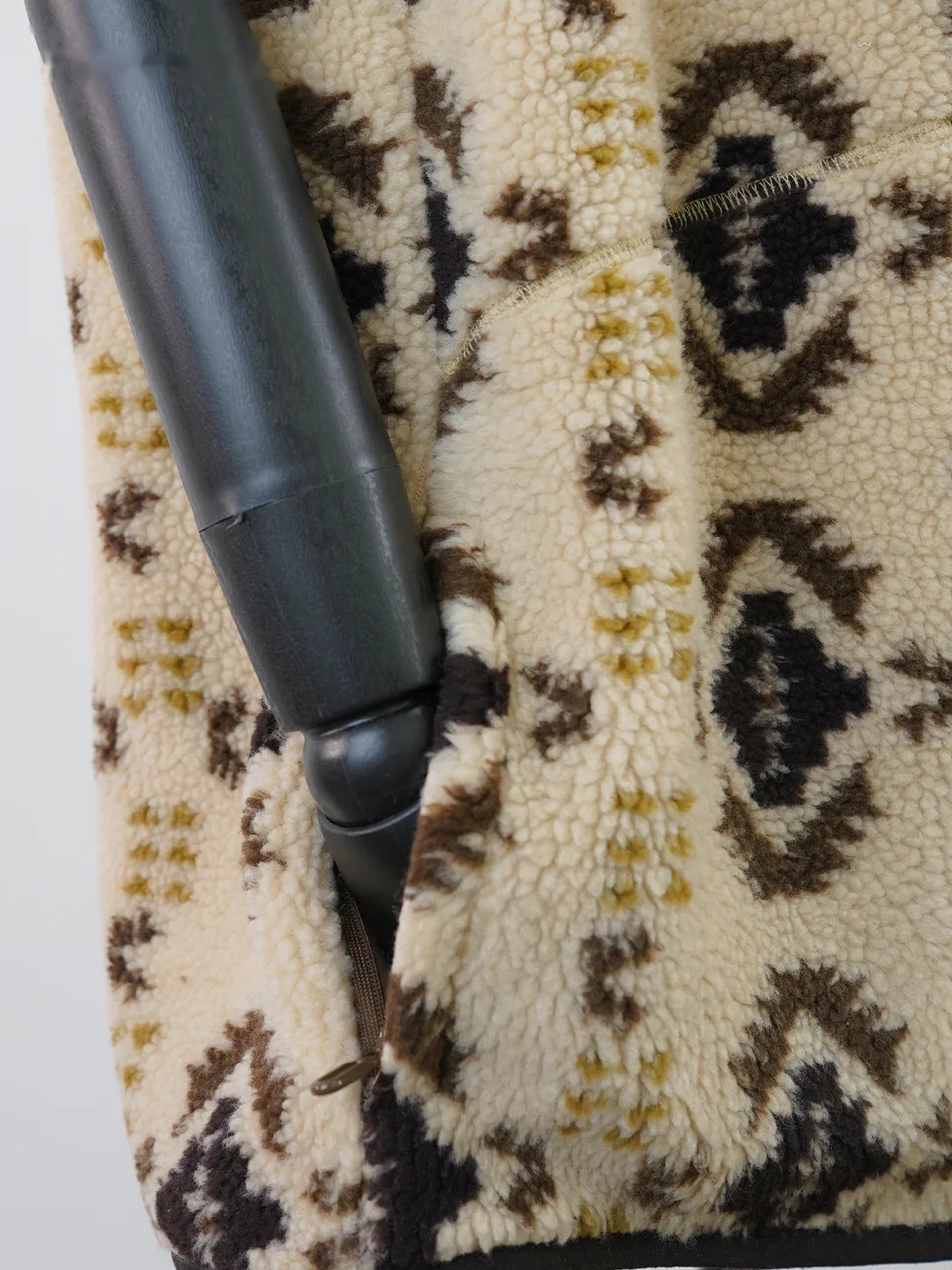 Chaleco polar sherpa camuflaje abstracto, imagen 6