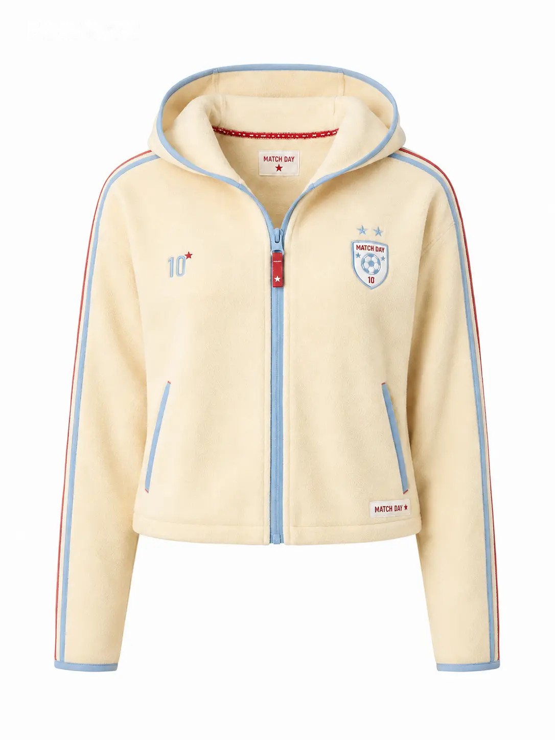 Chaqueta polar con capucha lisa · número 10, imagen 3