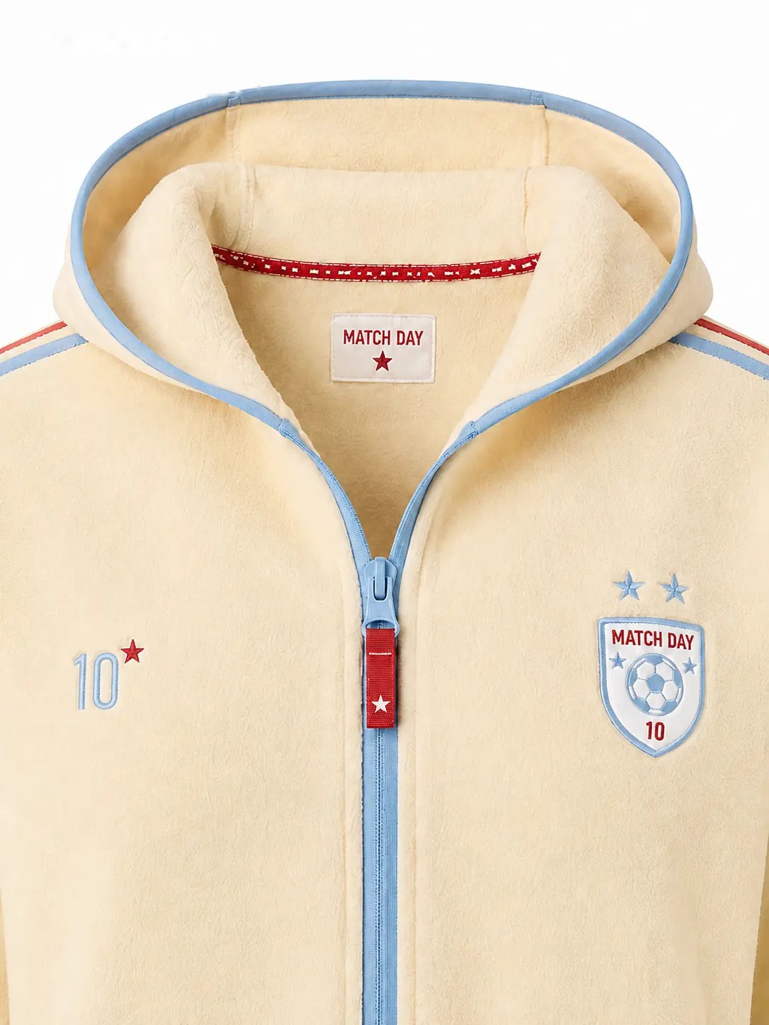 Chaqueta polar con capucha lisa · número 10, imagen 5