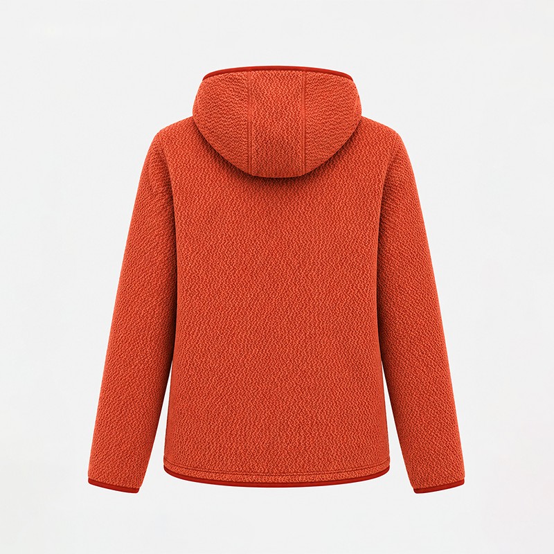 Chaqueta polar con capucha roja, imagen 3