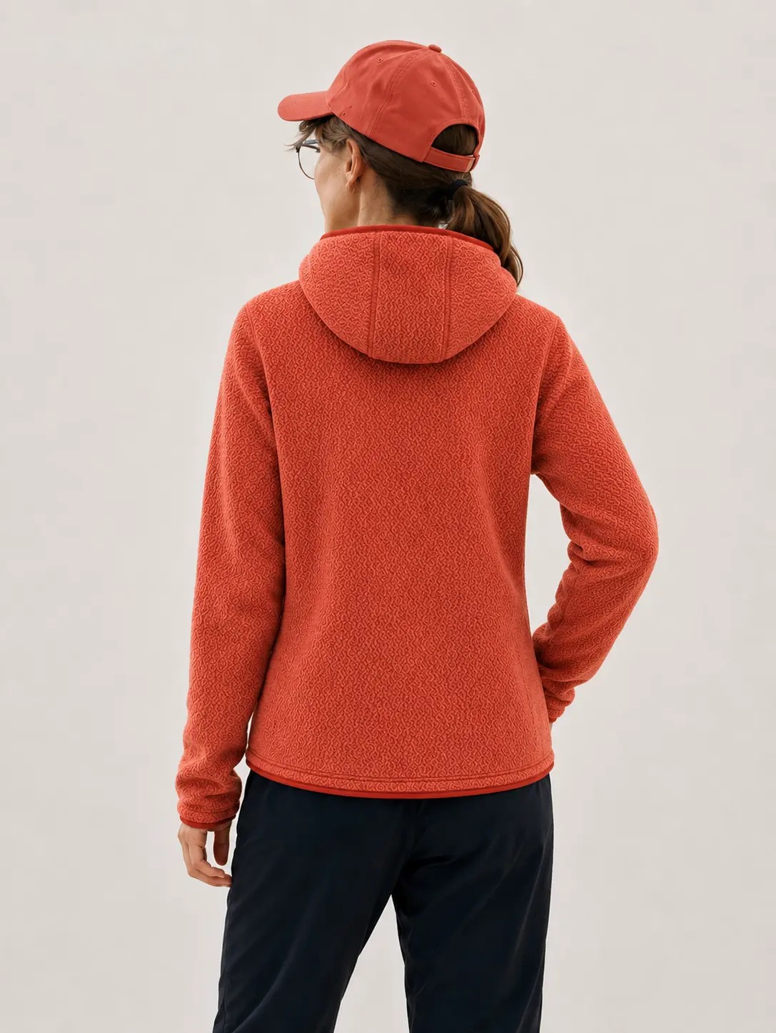 Chaqueta polar con capucha roja, imagen 6