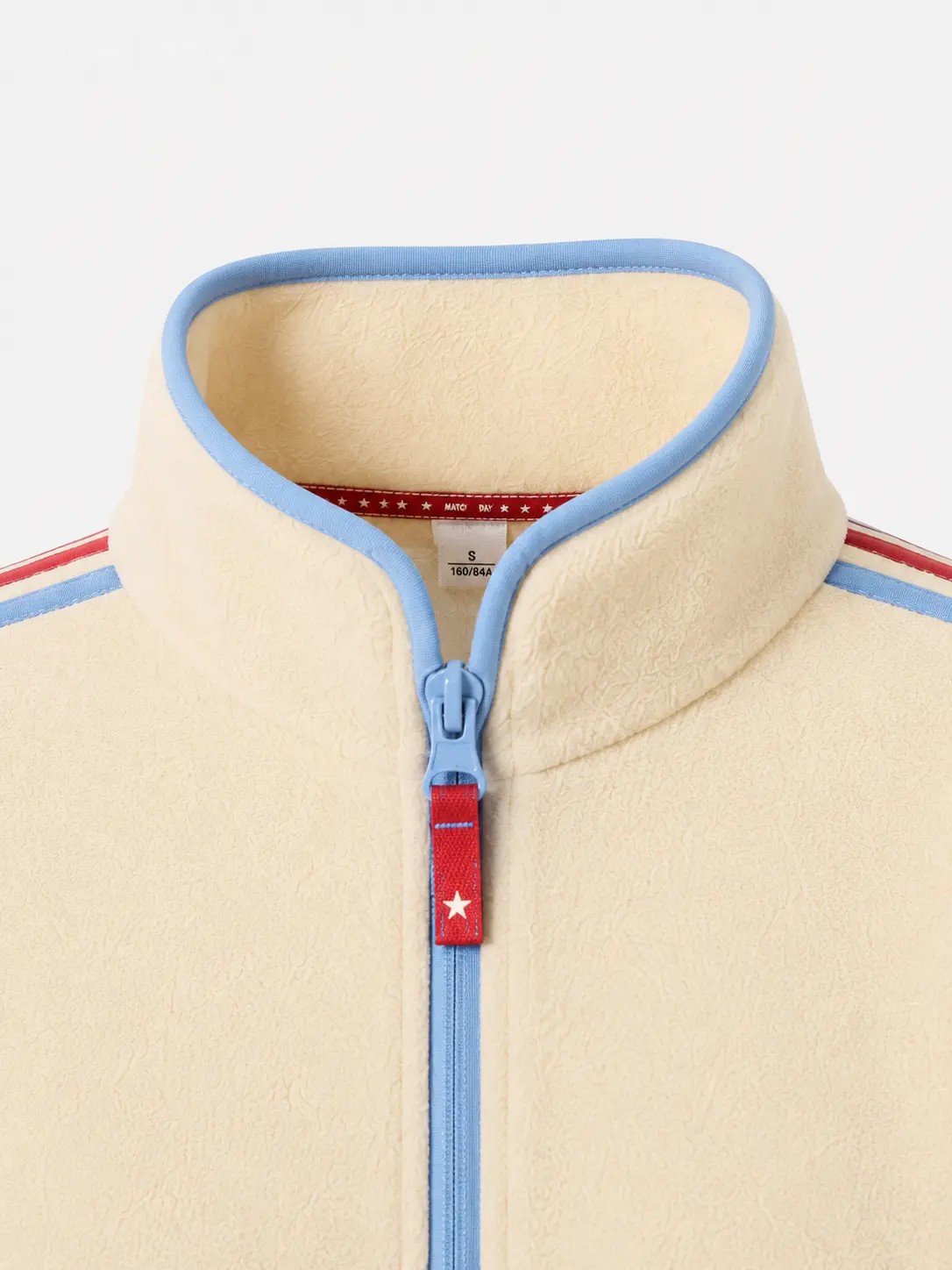 Chaqueta polar con cuello alto lisa · número 9, imagen 5
