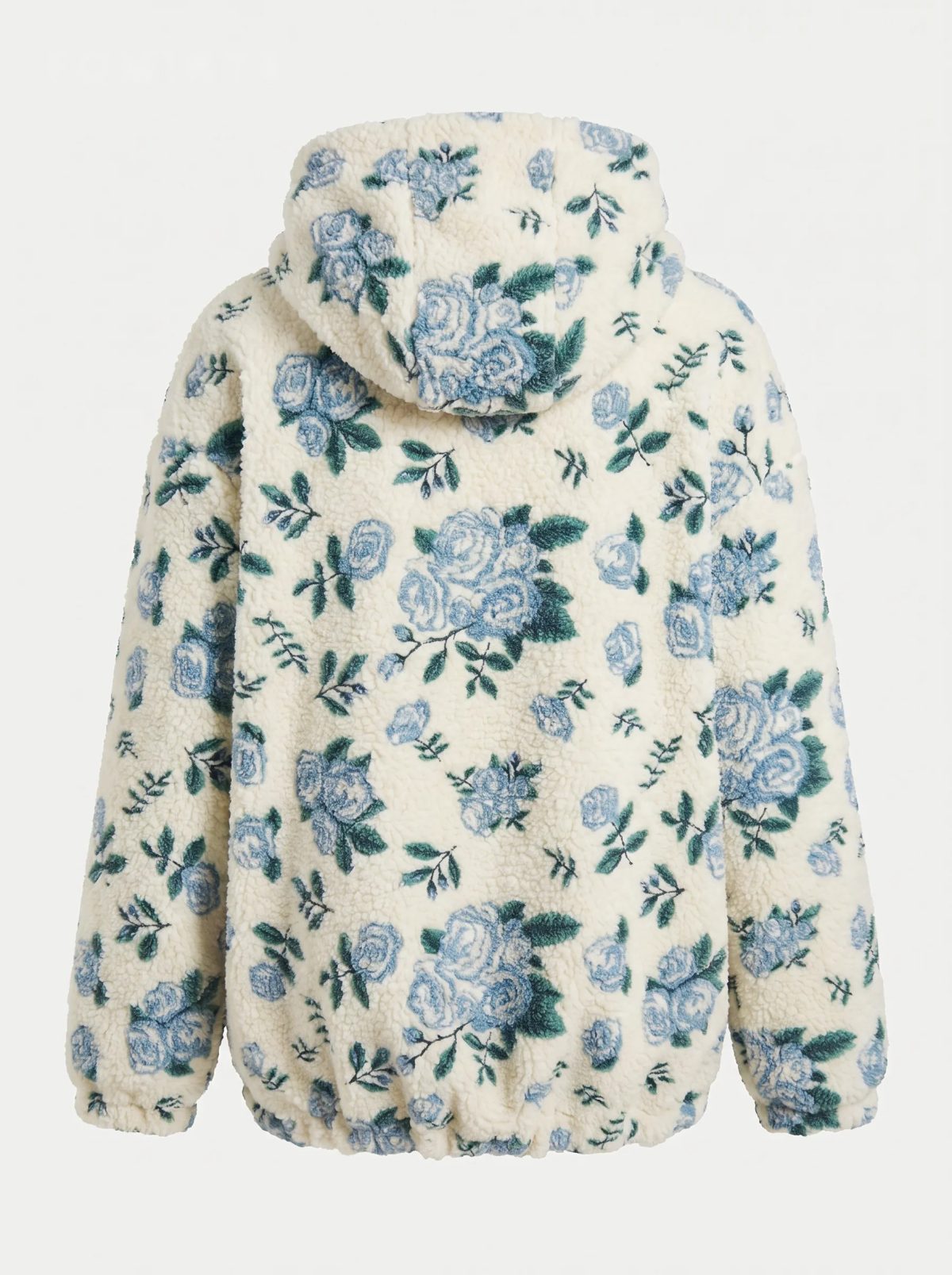 Chaqueta sherpa de pelo alto con cuello alto · tono II, imagen 3
