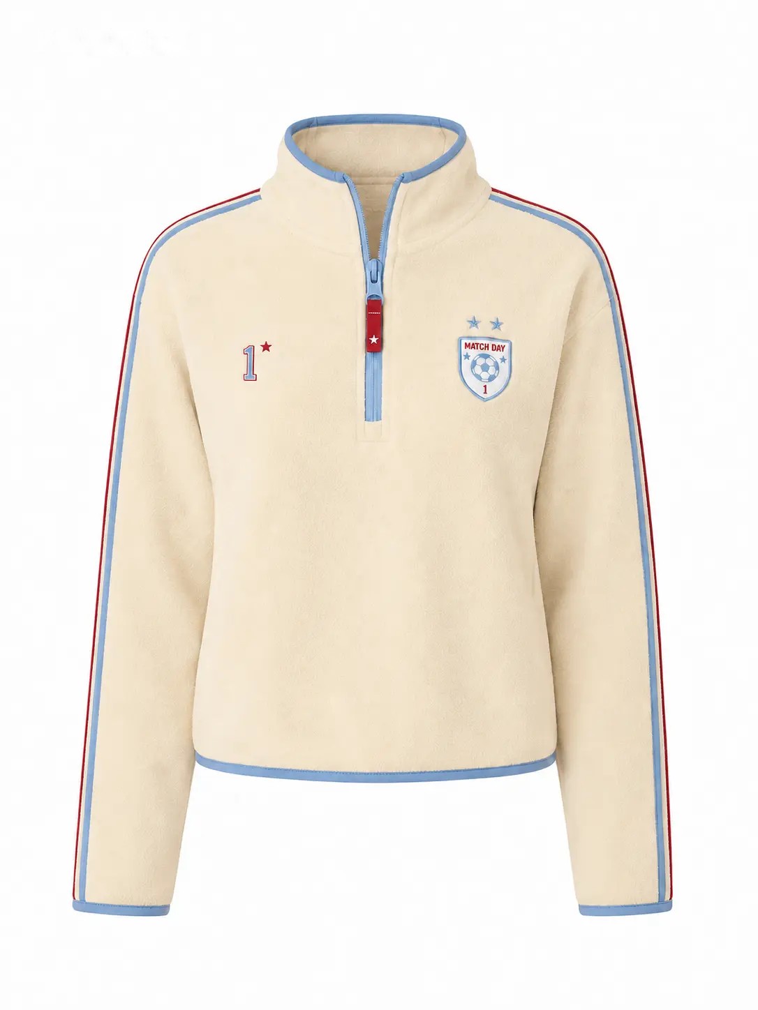 Jersey polar con cuello alto liso · número 1, imagen 3