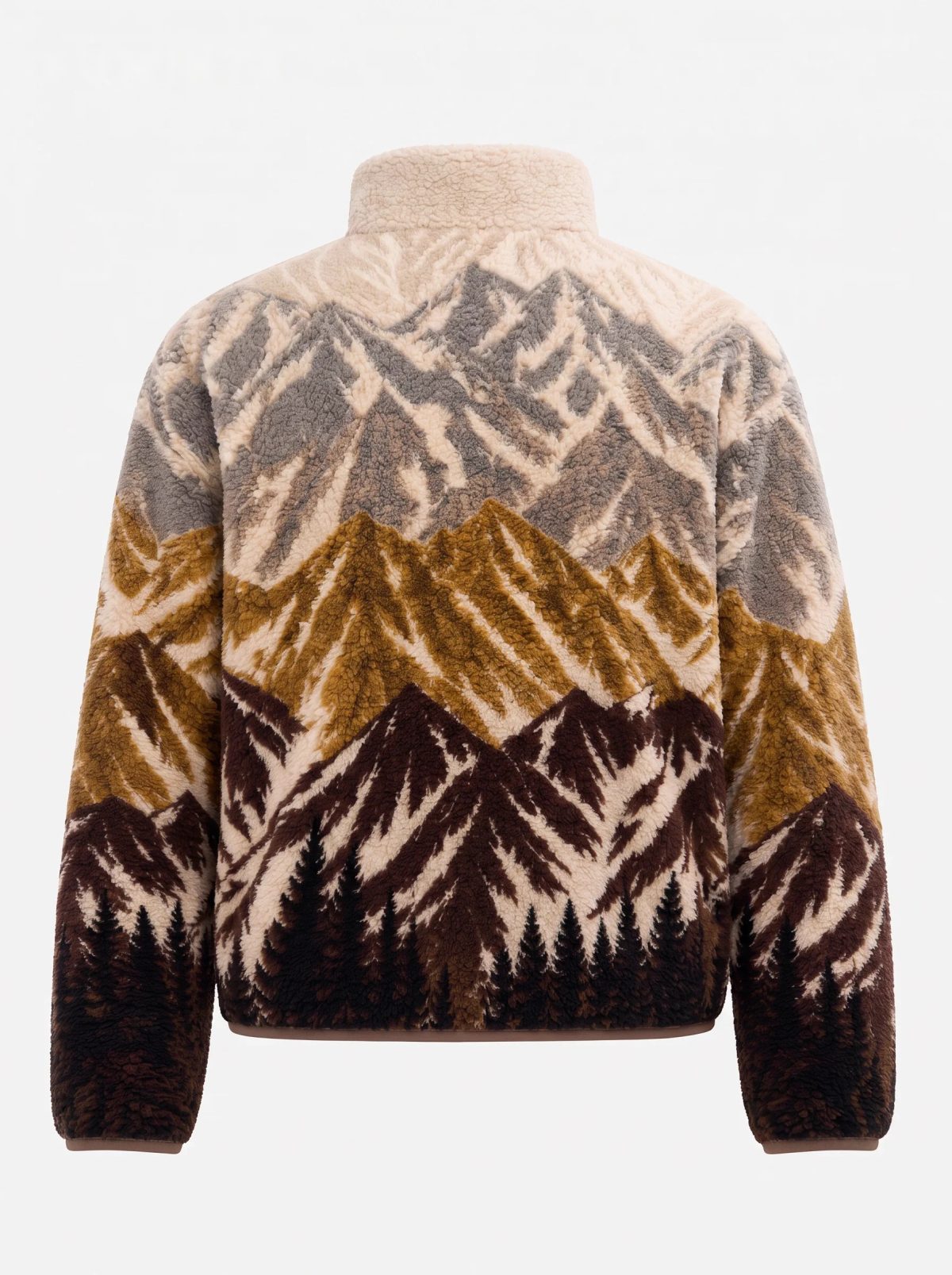 Earth Mountain Quarter-Zip Fleece Jumper, image 3
